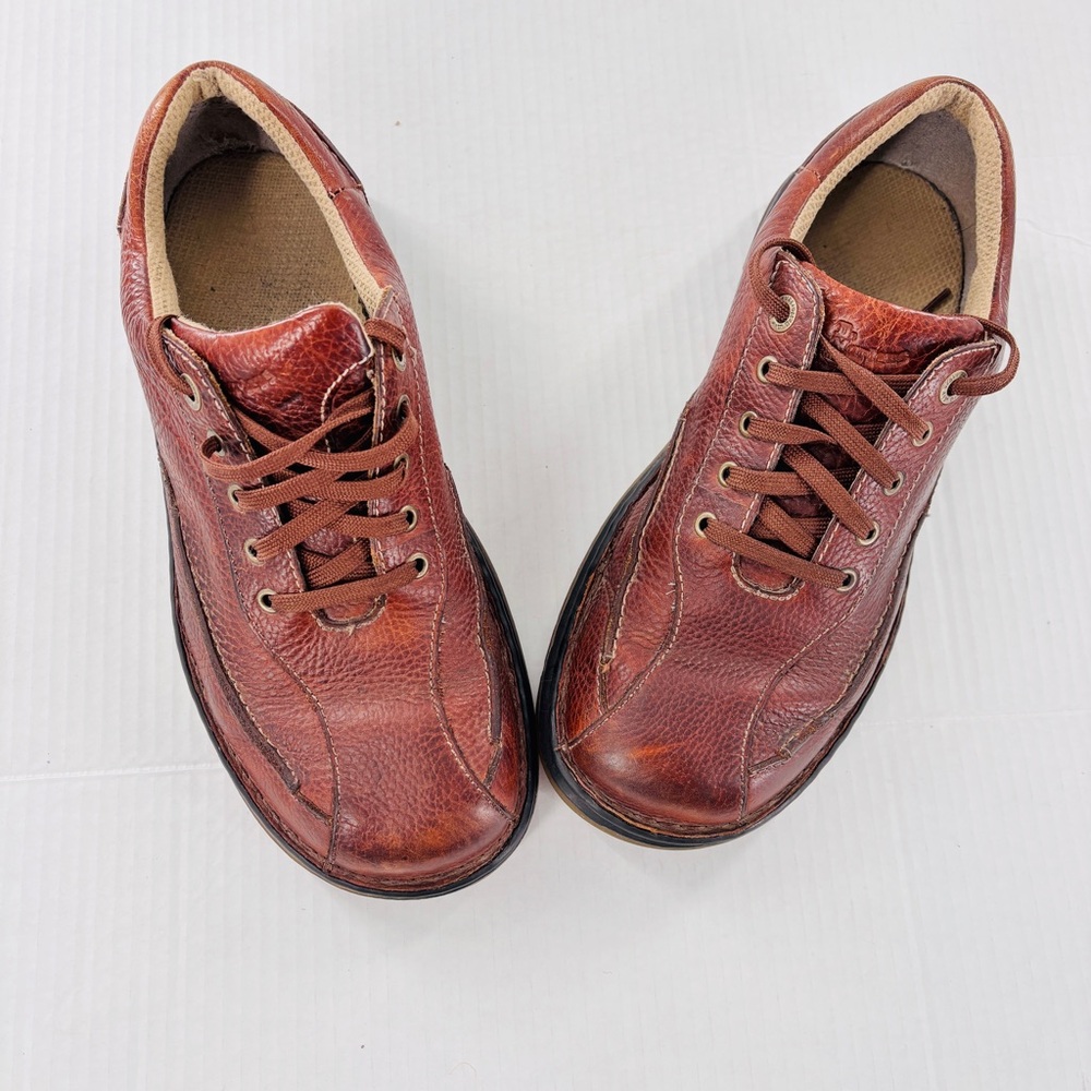 DR. MARTEN  Men's Brown Leather Lace Up Shoes Oxfords Size 10